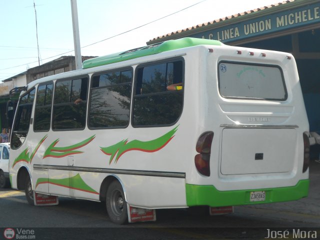 Lnea Unin Michelena Lobatera A.C. 21 por Jos Mora