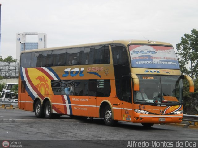 Sol Del Paraguay 106 por Alfredo Montes de Oca
