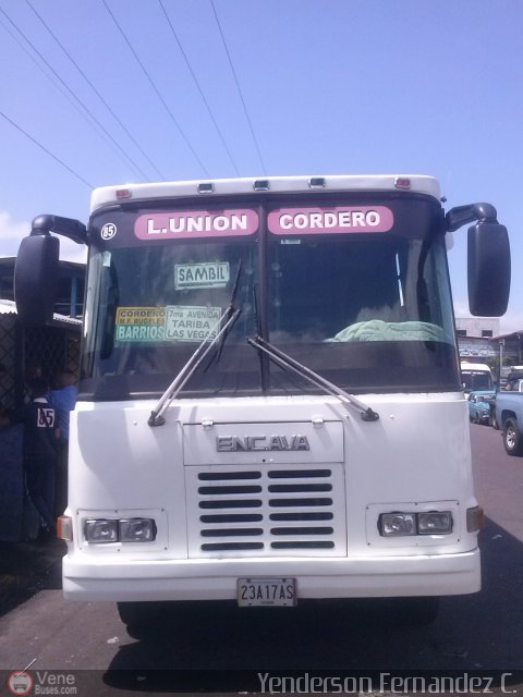 Asociacin Civil Lnea Unin Cordero 085 por Yenderson Cepeda