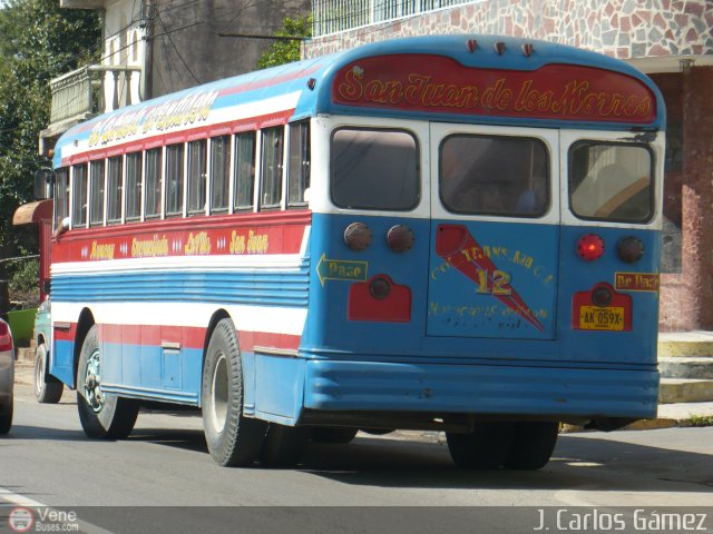 Colectivos Transporte Maracay C.A. 12 por J. Carlos Gmez