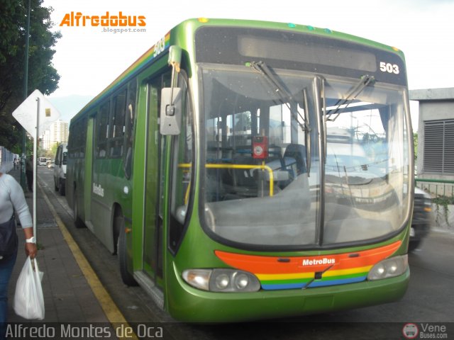 Metrobus Caracas 503 por Alfredo Montes de Oca