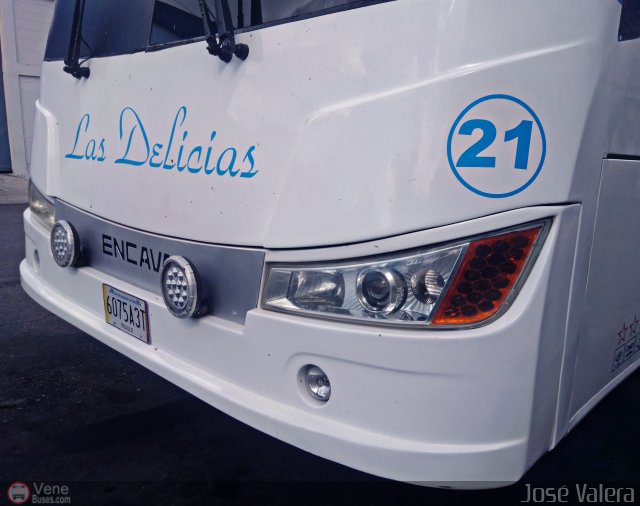 Transporte Las Delicias C.A. E-21 por Jos� Valera