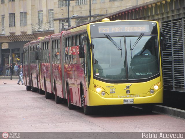 TransMilenio D117 por Pablo Acevedo