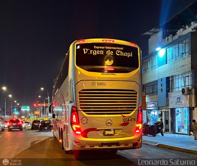 Expreso Internacional Virgen de Chapi 676 por Leonardo Saturno