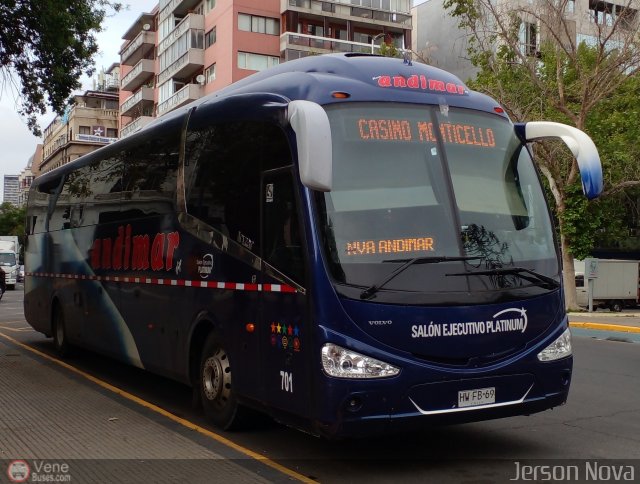 Buses Nueva Andimar VIP 701 por Jerson Nova