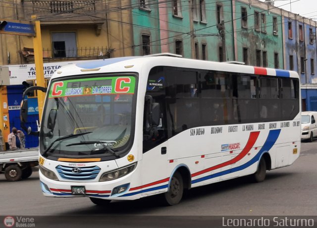 Transportes Huscar S.A. 2340 por Leonardo Saturno