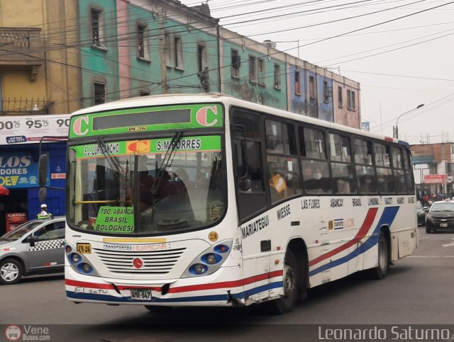 Transportes Huscar S.A. 2110 por Leonardo Saturno