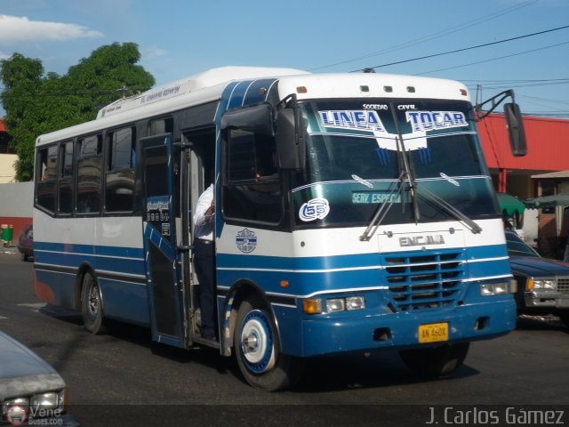 L�nea Tocar S.C. 55 por J. Carlos G�mez