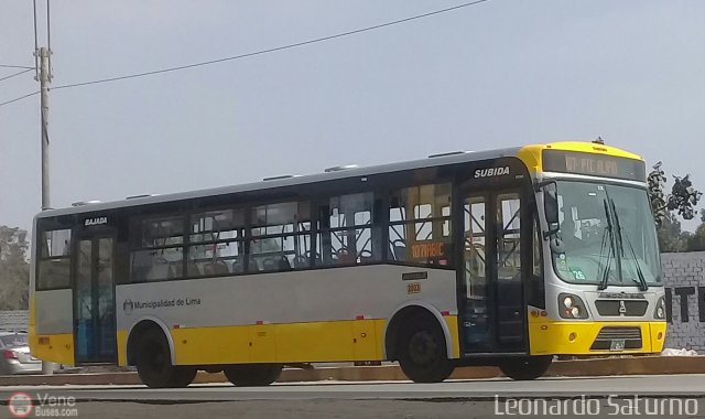 Per Bus Internacional - Corredor Amarillo 2003 por Leonardo Saturno