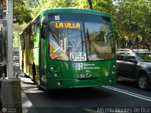 RTP - Red de Transporte de Pasajeros del DF 055 por Alfredo Montes de Oca