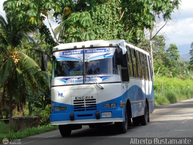 S.C. Lnea Transporte Expresos Del Chama 018 por Alberto Bustamante