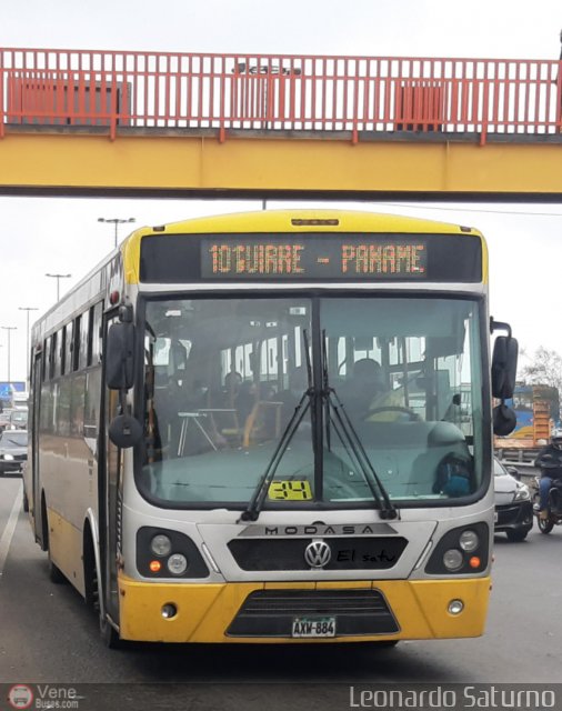 Per Bus Internacional - Corredor Amarillo 884 por Leonardo Saturno