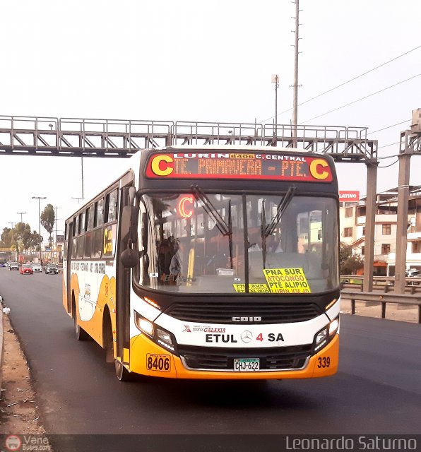 E.T. Urbano Lnea 4 S.A. 339 por Leonardo Saturno