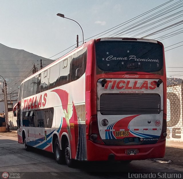 Expreso Turismo Ticllas 953 por Leonardo Saturno