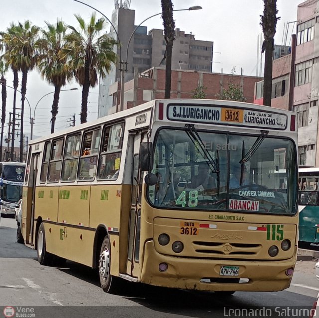 E.T. Chabaquito S.A.C. 115 por Leonardo Saturno