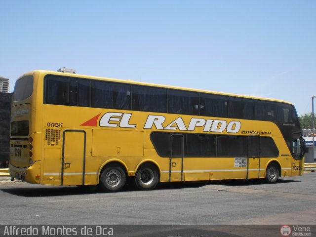 El R�pido Internacional 1029 por Alfredo Montes de Oca