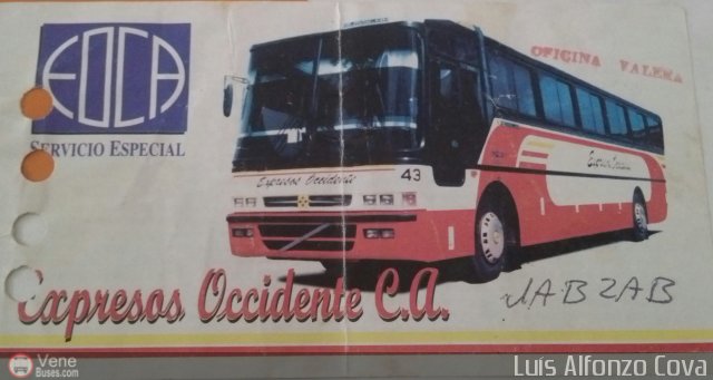 Pasajes Tickets y Boletos Expresos Occidente por Waldir Mata