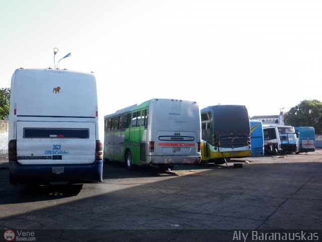 Garajes Paradas y Terminales Ciudad-Guayana por Aly Baranauskas