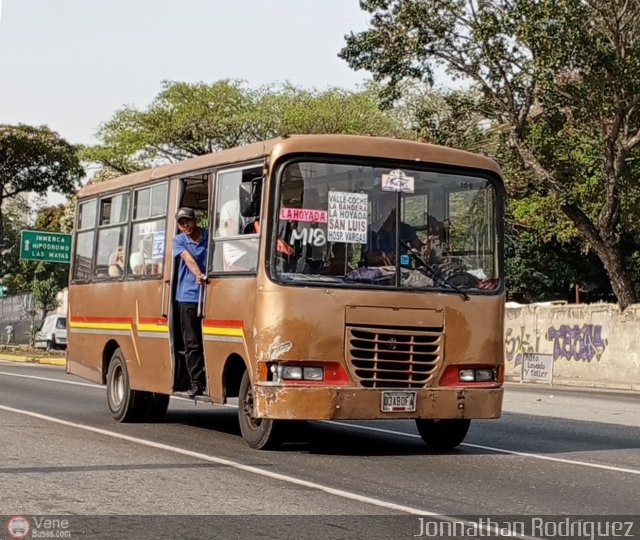 DC - A.C. Conductores Norte Sur 109 por Jonnathan Rodrguez