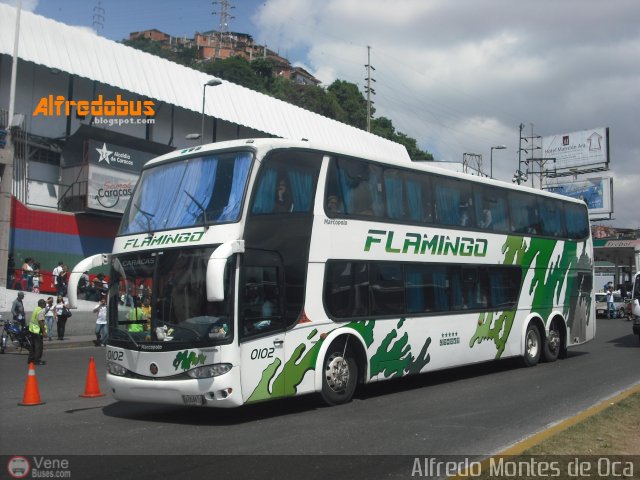 Expresos Flamingo 0102 por Alfredo Montes de Oca