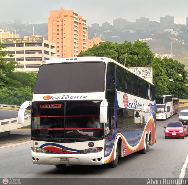 Expresos Occidente 374 por Alvin Rond�n