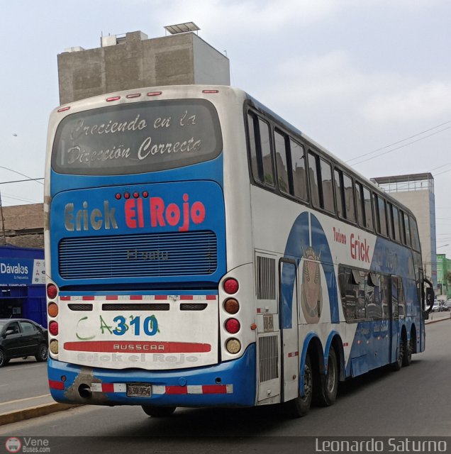 Turismo Erick El Rojo S.A. 310 por Leonardo Saturno