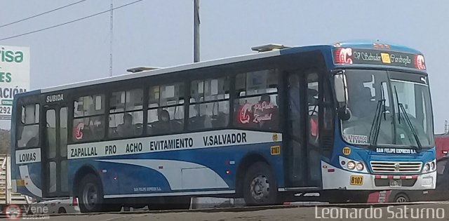 San Felipe Express S.A. 117 por Leonardo Saturno