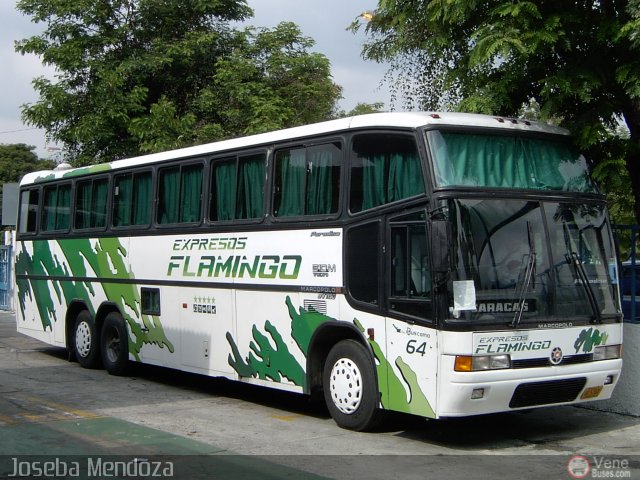 Expresos Flamingo 64 por Joseba Mendoza