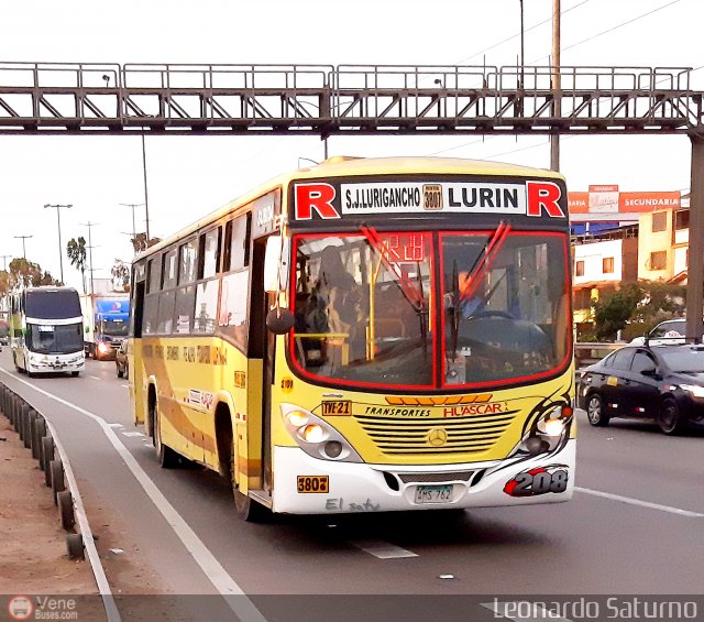 Transportes Huscar S.A. 2101 por Leonardo Saturno