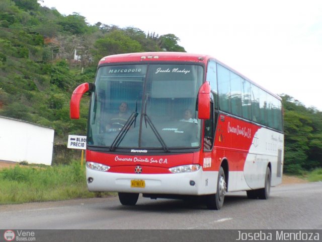 Cruceros Oriente Sur 116 por Joseba Mendoza