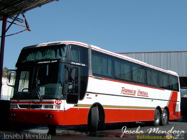 Rodovias de Venezuela 104 por Alejandro Curvelo