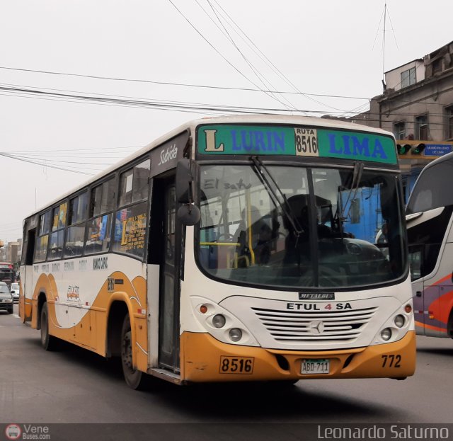 E.T. Urbano L�nea 4 S.A. 772 por Leonardo Saturno