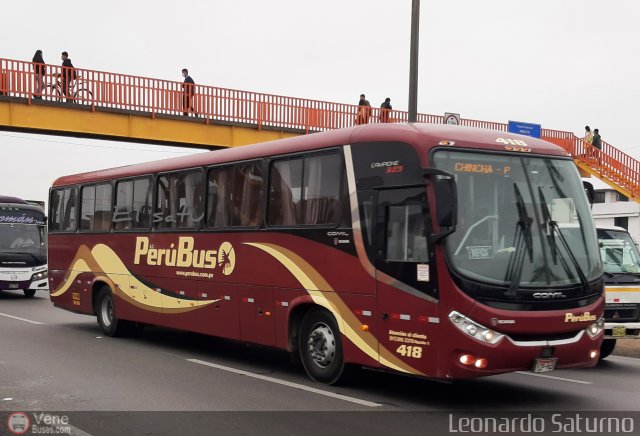 Empresa de Transporte Per� Bus S.A. 418 por Leonardo Saturno