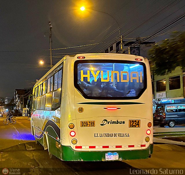 E.T. La Unidad de Villa 040 por Leonardo Saturno