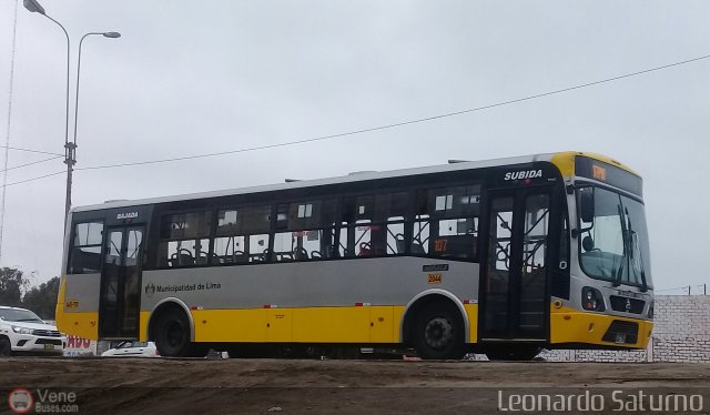 Per Bus Internacional - Corredor Amarillo 2044 por Leonardo Saturno