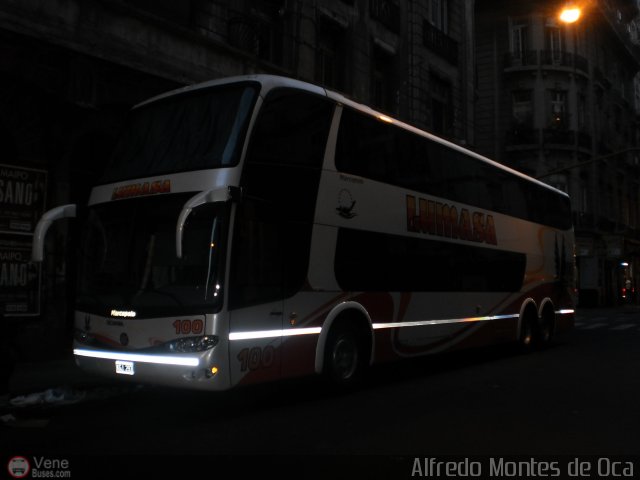 Lumasa Viajes y Transportes 100 por Alfredo Montes de Oca