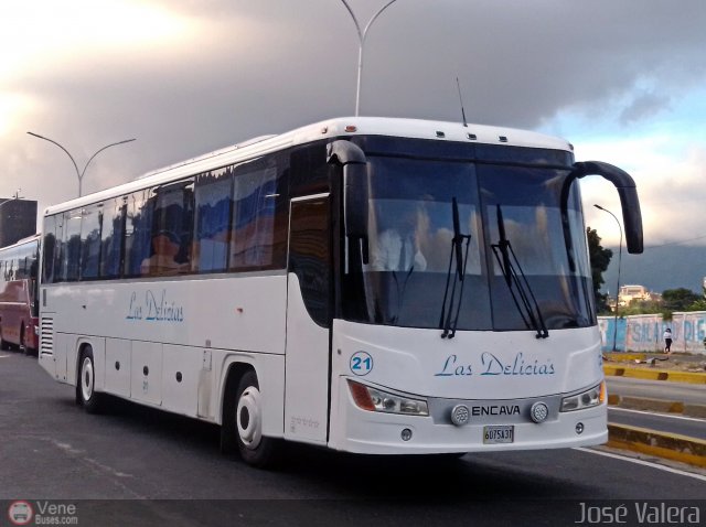 Transporte Las Delicias C.A. E-21 por Jos� Valera