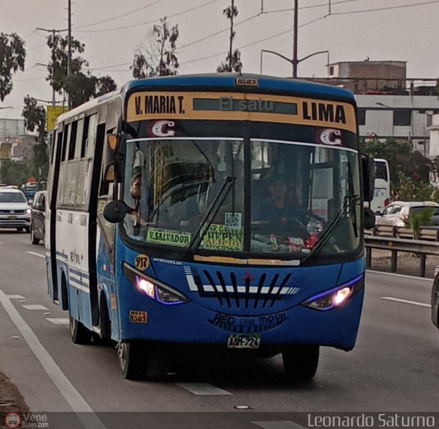 Red Lima Mvil S.A. 917 por Leonardo Saturno