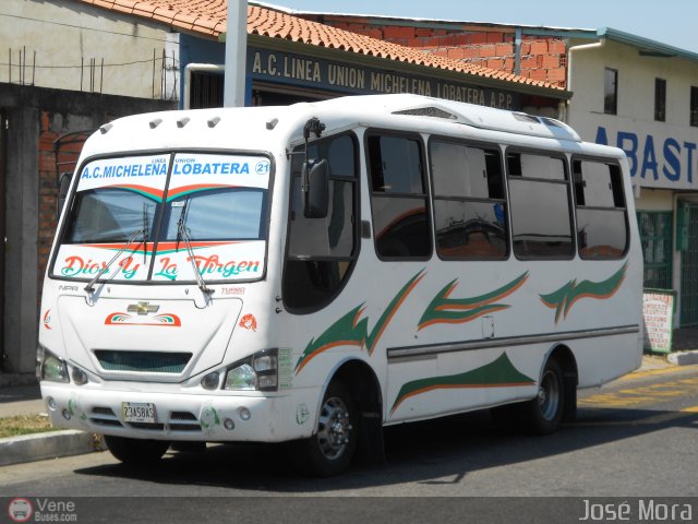 Lnea Unin Michelena Lobatera A.C. 21 por Jos Mora