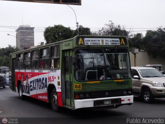 E.T. Unidos de Pasajeros S.A. 73 00 por Pablo Acevedo