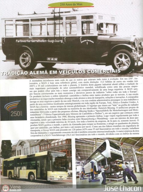 Catlogos Folletos y Revistas MAN por Jos Chacn