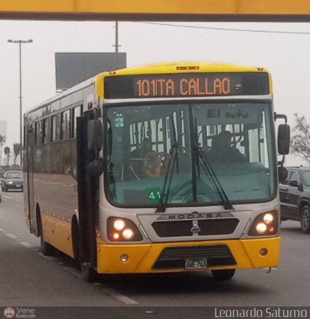 Per Bus Internacional - Corredor Amarillo 763 por Leonardo Saturno