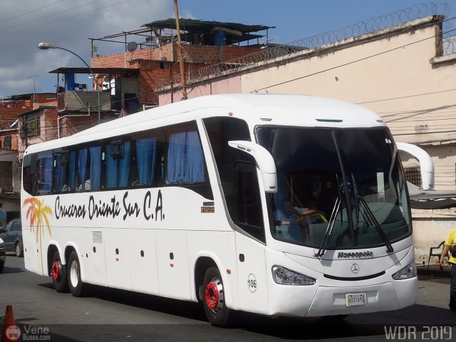 Cruceros Oriente Sur 106 por Waldir Mata