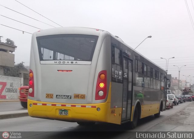 Per Bus Internacional - Corredor Amarillo 2032 por Leonardo Saturno