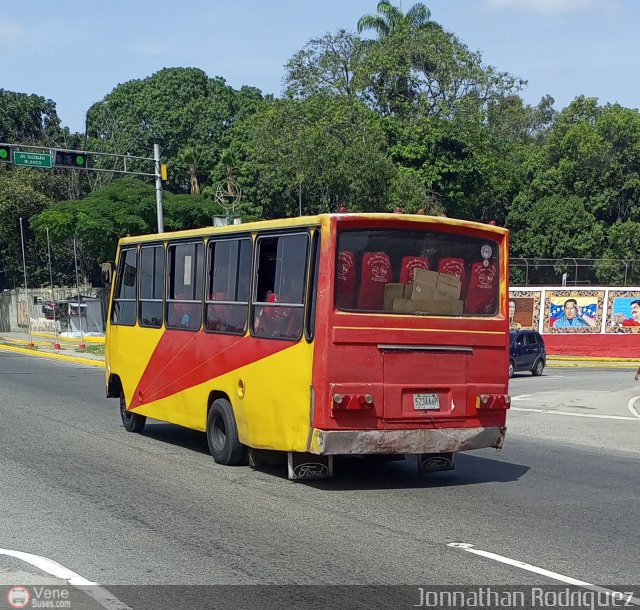 DC - Unin de Choferes Los Rosales - Valle Coche 104 por Jonnathan Rodrguez