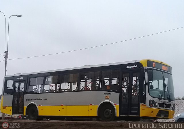 Per Bus Internacional - Corredor Amarillo 2011 por Leonardo Saturno