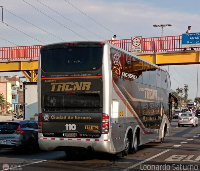 Turismo Tacna Internacional 110 por Leonardo Saturno