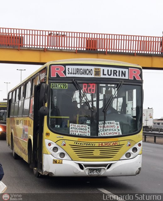 Transportes Huscar S.A. 2103 por Leonardo Saturno