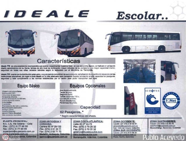 Catlogos Folletos y Revistas  por Pablo Acevedo