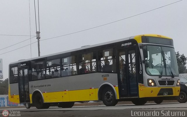 Per Bus Internacional - Corredor Amarillo 2040 por Leonardo Saturno